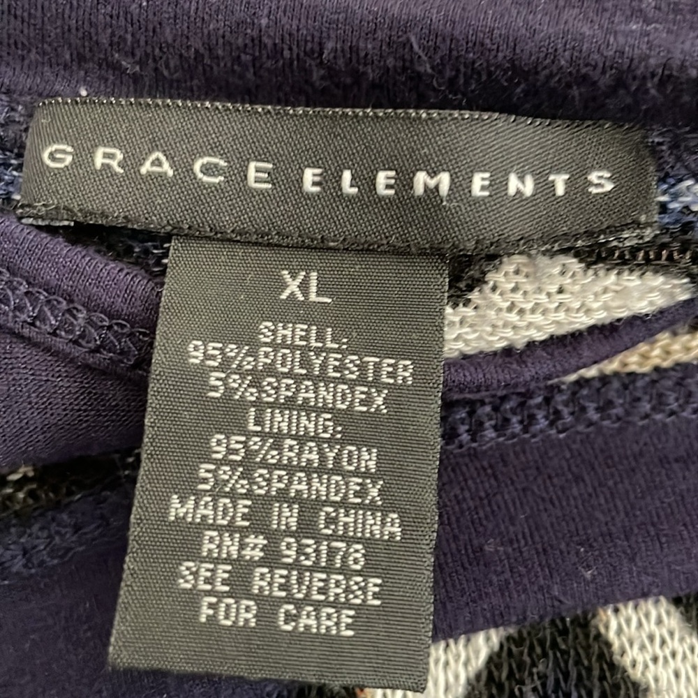Grace Elements High Low Sweater with Long Tank Top Underneath - Picture 4 of 4
